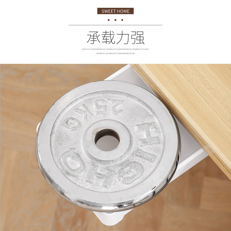 桌下隐形抽屉式壁挂收纳盒办公文具置物架整理架桌底隐藏文具盒架 - 图0