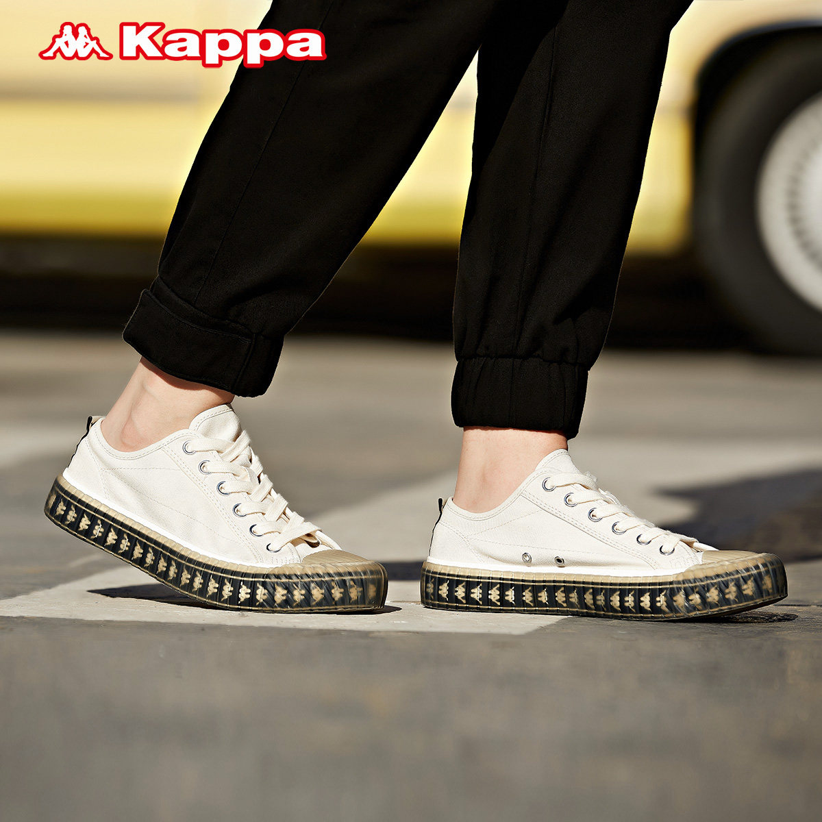 kappa串标情侣男女运动休闲帆布鞋 Kappa帆布鞋