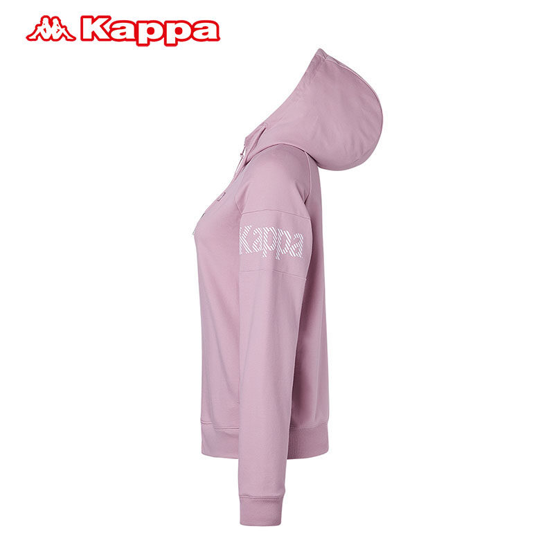 kappa卡帕女运动卫衣休闲印花开衫 Kappa运动卫衣/套头衫
