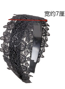 宽边百搭外出头箍发卡网红神器