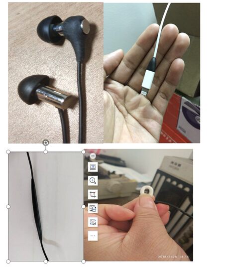 Headphone cable broken skin repair glue data cable Apple Android