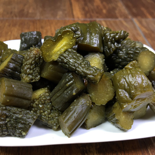 三丰可味乳黄瓜酱小青瓜500g早餐酱菜宁波味腌制酱瓜即食咸菜小菜 - 图0