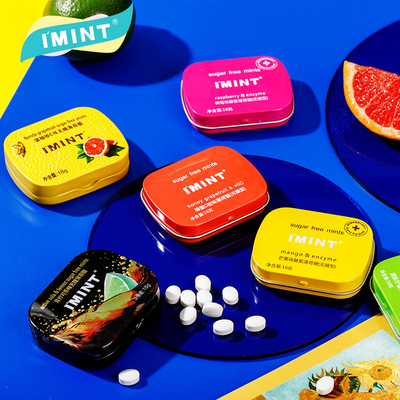 imint无糖薄荷糖清新口气