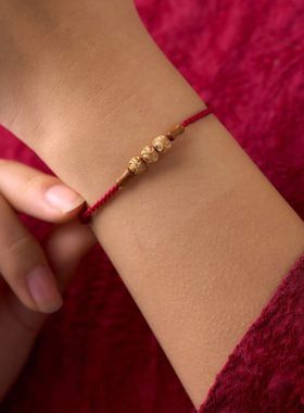 祥云桃木附身符竹节儿童防惊吓