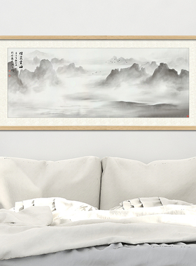 挂画沙发背景墙客厅装饰画