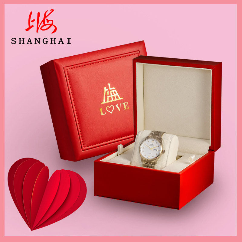 上海男全自动时尚潮流透底机械表 上海上时国产腕表