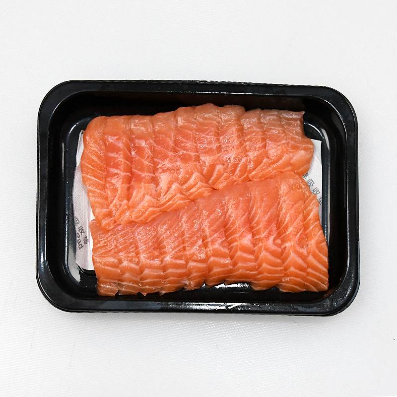 怡鲜来冰鲜三文鱼腰段偏瘦新鲜切片 怡鲜来三文鱼