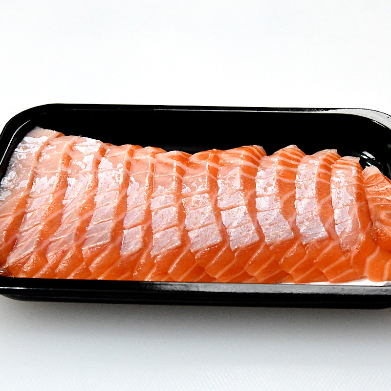 当天现切冰鲜三文鱼腩400g生鱼片 怡鲜来三文鱼