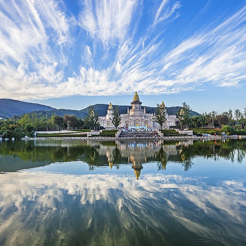 [无锡灵山胜境（灵山大佛）-大门票+梵宫自助餐]大门票+梵宫自助餐 - 图0