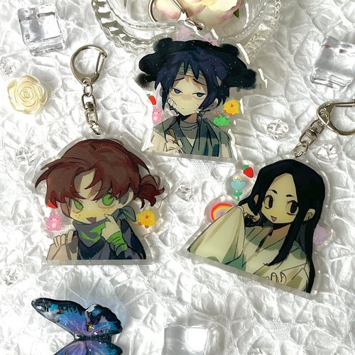 【幕醒森林】大理寺日志 一枝花崔倍王七 挂件钥匙扣徽章吧唧立牌 - 图2