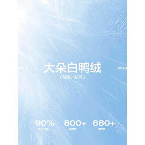 【商场同款】狐狸毛羽绒服女装带手套保暖柔软外套C1ACF4401 - 图3