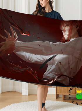 电锯人恶魔猎人坏女人玛奇玛电次波奇塔帕瓦周边装饰画