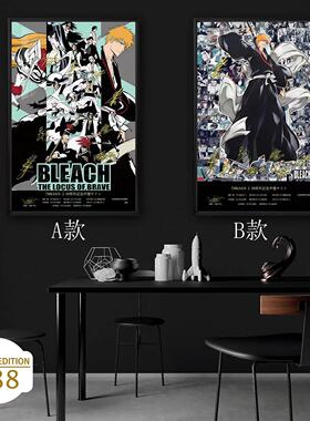 千鸟社BLEACH死神20周年黑崎一护动画签名装饰画