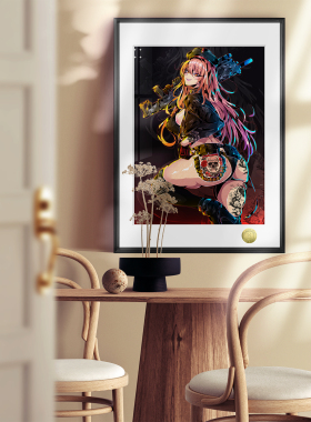 胜利女神：妮姬Rapi火力全开同人周边装饰画