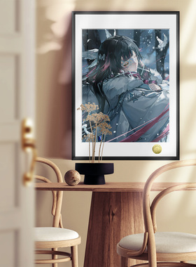 原神愚人众十一执行官第三席少女哥伦比娅周边装饰画