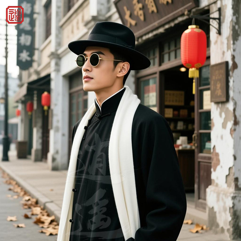 上海滩民国风大褂年会节日演出服套装话剧长衫影视毕业照相声服装,淘宝优惠券,粉丝福利购,淘宝优惠卷