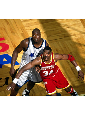 奥尼尔海报 经典老照片湖人队科比NBA篮球明星墙贴宿舍壁纸装饰画