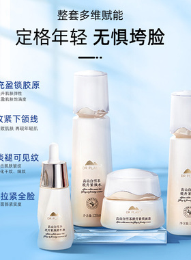 专柜正品植物医生高山白雪茶套装