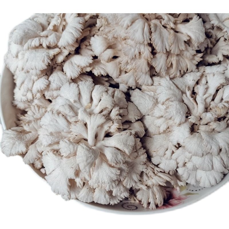 White ginseng, fresh Yunnan seasonal mushrooms and vegetables