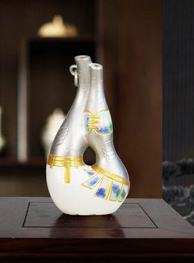 陶瓷抽象摆件客厅办公室家居创意酒柜装饰摆件房间卧室装饰品恒恋