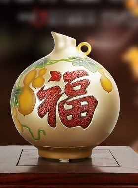 新中式田园家居装饰品玄关电视柜