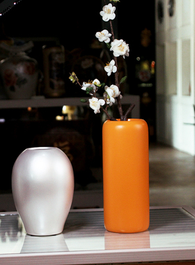 大井陶瓷插花摆件北欧客厅简约风