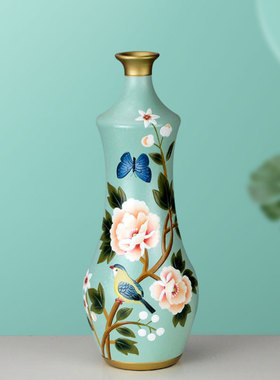 装饰品花瓶陶瓷美式玄关摆件