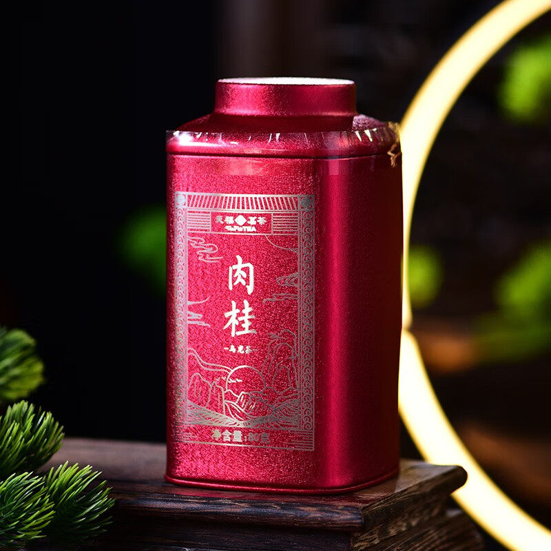 天福茗茶武夷山肉桂岩茶特级 福建武夷岩茶乌龙茶散茶罐装80g,淘宝优惠券,粉丝福利购,淘宝优惠卷