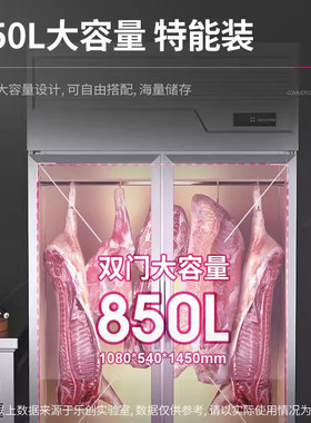 乐创商用鲜肉冷冻柜超市肉档专用