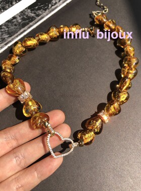 欧洲复古CHOKER时髦小众短项链