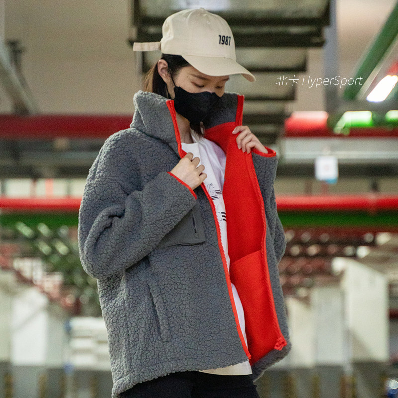 Puma彪马 刺绣Logo摇粒绒 立领运动夹克情侣款 深灰色929820-02,淘宝优惠券,粉丝福利购,淘宝优惠卷