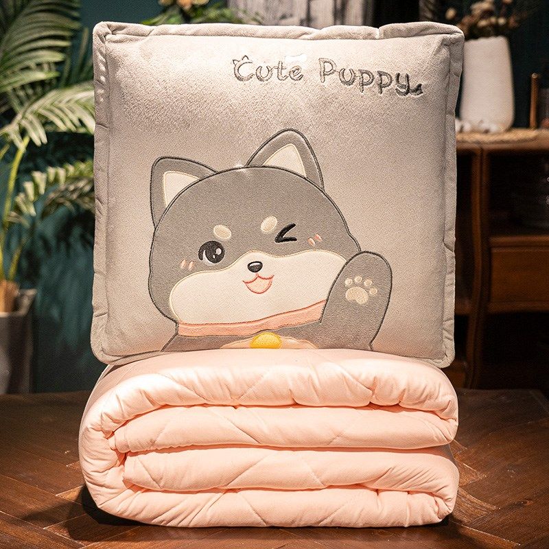 爆款抱枕被子两用二合一折叠汽车车用枕头办公室午睡毯子午休靠枕,淘宝优惠券,粉丝福利购,淘宝优惠卷