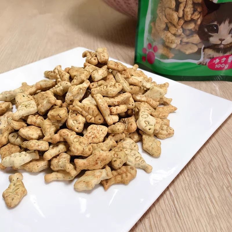 茂源猫薄荷小鱼饼干100g*5包猫零食成猫幼猫磨牙洁齿小猫零食,淘宝优惠券,粉丝福利购,淘宝优惠卷