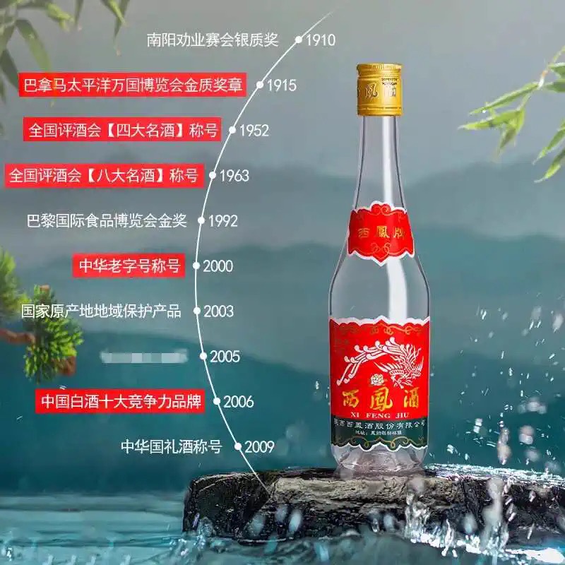 【2022年产】西凤酒45度375凤香型西风纯粮食陕西七两半白酒整箱 - 图0