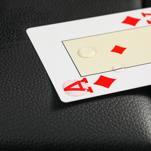游戏大陆德州扑克牌棋牌比赛专用磨砂防水防折德扑大字PVC塑料牌 - 图3