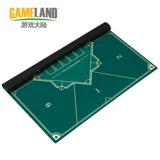 Квадратные настольные игральные карты, резиновый настольный коврик, подходит для игры в карты и шахматы