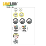 Игра на материковую индивидуальность Техасская покерная валюта.