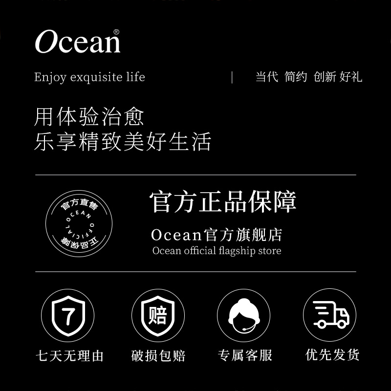 ocean进口红酒杯套装家用醒酒器玻璃水晶杯葡萄酒高脚杯奢华酒具 - 图3