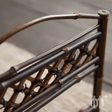 Бамбук Творческий фиолетовый бамбуковый антикварный чайный ветер ветер -заклинание чайные церемония