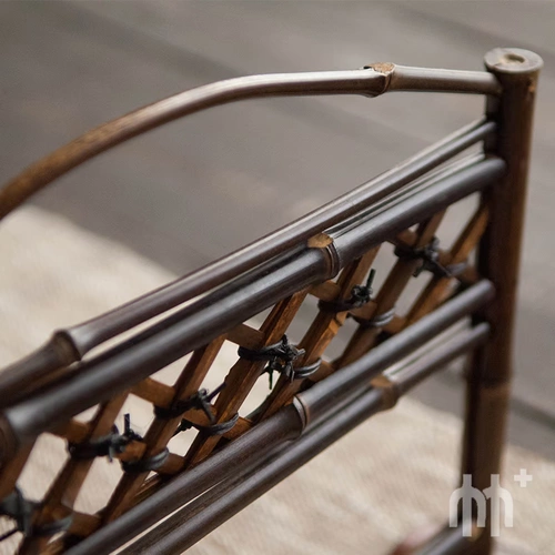 Бамбук Творческий фиолетовый бамбуковый антикварный чайный ветер ветер -заклинание чайные церемония