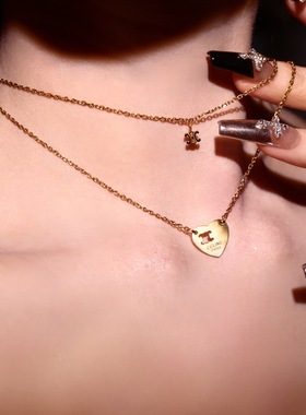 新款春夏百搭修饰锁骨项链