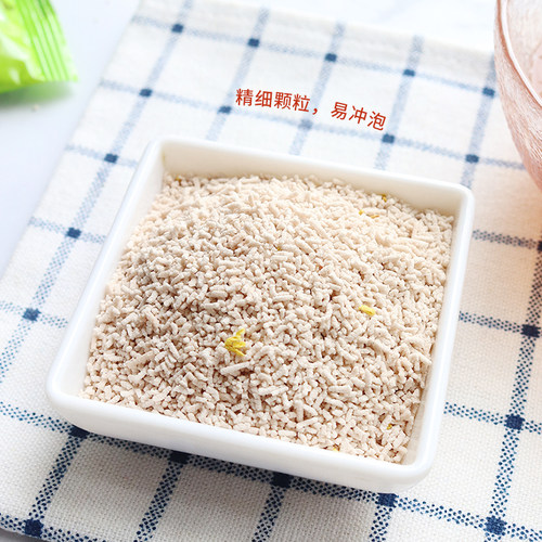 万隆藕粉万事隆百合味速溶西湖藕粉杭州特产420g冲饮代早餐莲藕粉 - 图1