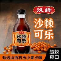 山西汉将老陈醋可乐沙棘风味汽水300ml瓶装