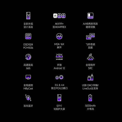 Hiby/海贝 R6pro二代 2代无损音乐播放器HIFI发烧便携式随身听MP3-图0