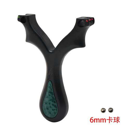 弹弓树脂毒刺单卡弹弓非弓途ABS卡球成年人专用户外精准扁皮筋 - 图3