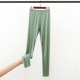 Modal spring and summer leggings female big SIZE high -waisted early autumn pencil pants thin pure color slim pants thin tight pants