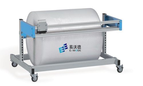 打包架气泡膜支架卷膜架纸箱架带切割包材架卷材放置架卷材收纳架 - 图0