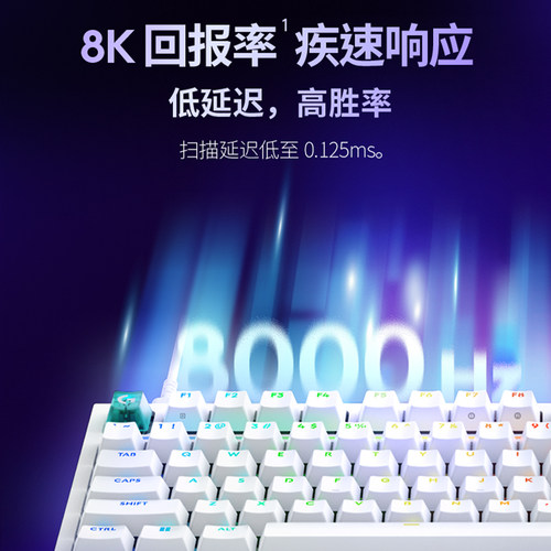 罗技G 闪逸龙G316 X客制化有线游戏键盘98配列台式电脑笔记本电竞 - 图1