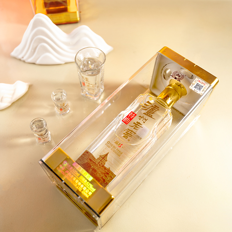 特曲晶彩礼盒52度500ml*2+酒具