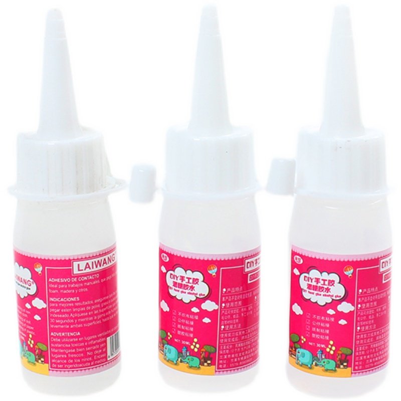 10瓶30ml酒精胶儿童diy手工不织布麻绳纽扣画胶保丽龙球透明胶水,淘宝优惠券,粉丝福利购,淘宝优惠卷